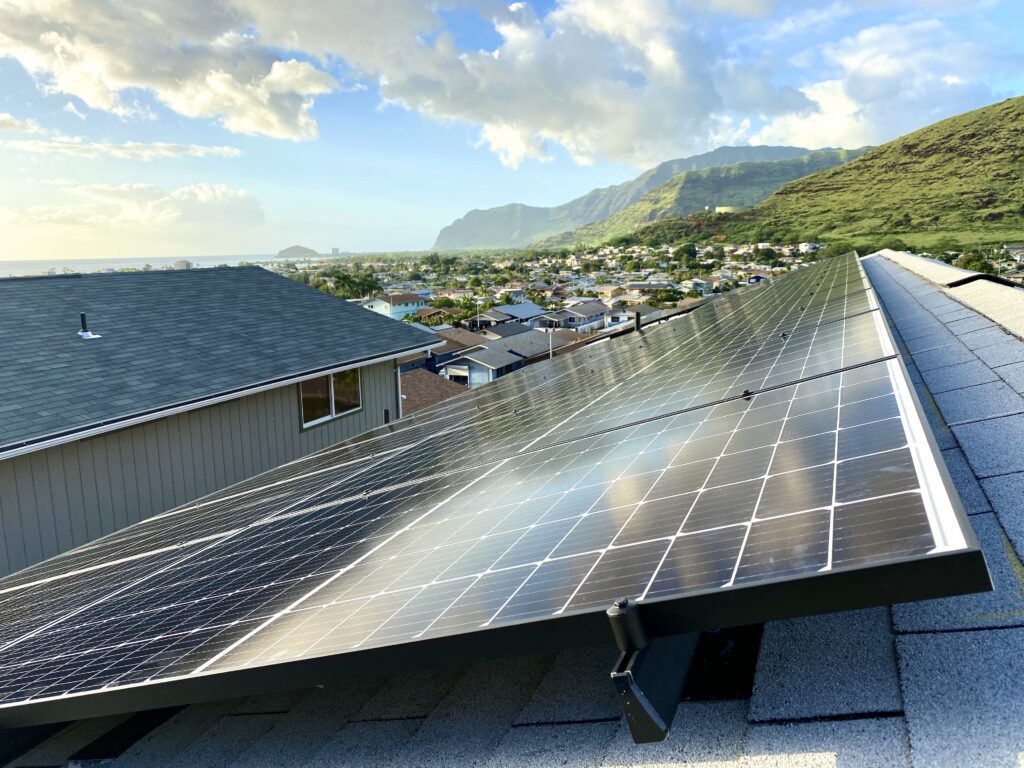 Solar PV System Installed by Malama Solar